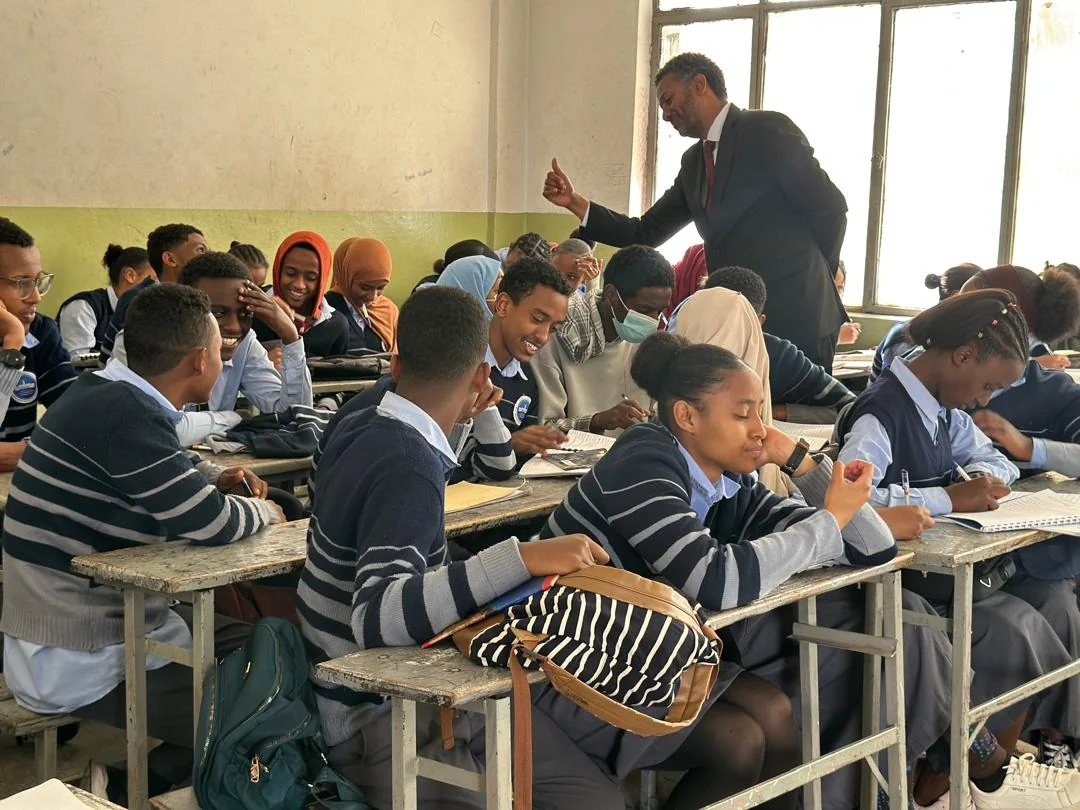 Eregeb classroom engagement with secondary-school students
